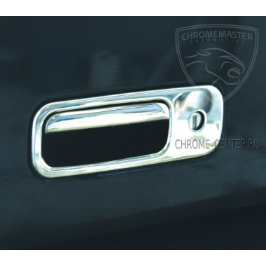 Накладка на ручку двери багажника (нерж.) VW CADDY (2004-) бренд – Omtec (Omsaline) главное фото